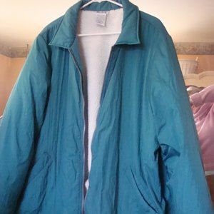 Woman's fleece lined windbreaker 2XL